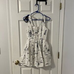 NWT Jack Wills Raddery Sailing Print Dress